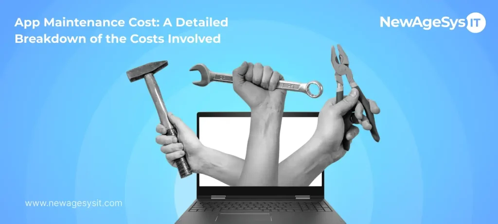 Detailed breakdown of app maintenance costs