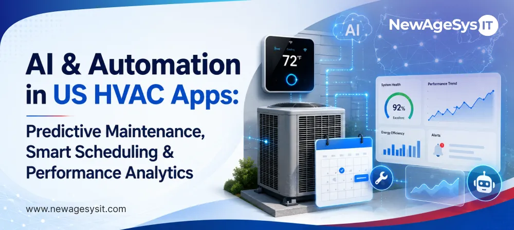 AI & Automation in US HVAC Apps: Predictive Maintenance, Smart Scheduling And Performance Analytics